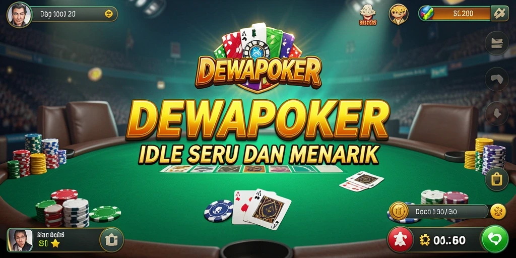 Tampilan gameplay DEWAPOKER yang seru dan menarik.