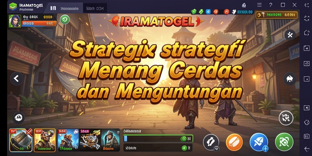Tampilan menarik dari gameplay IRAMATOGEL yang mendebarkan.