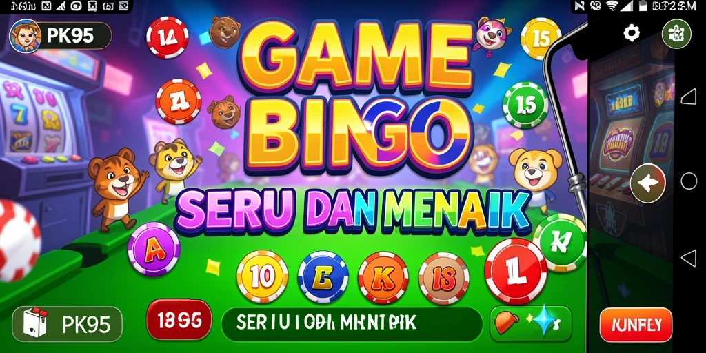 Tampilan seru saat bermain Bingo di PK95.