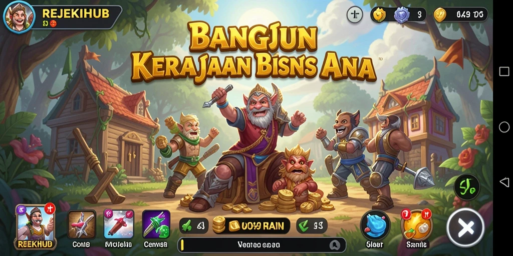 Tampilan gameplay REJEKIHUB yang menarik dan interaktif.