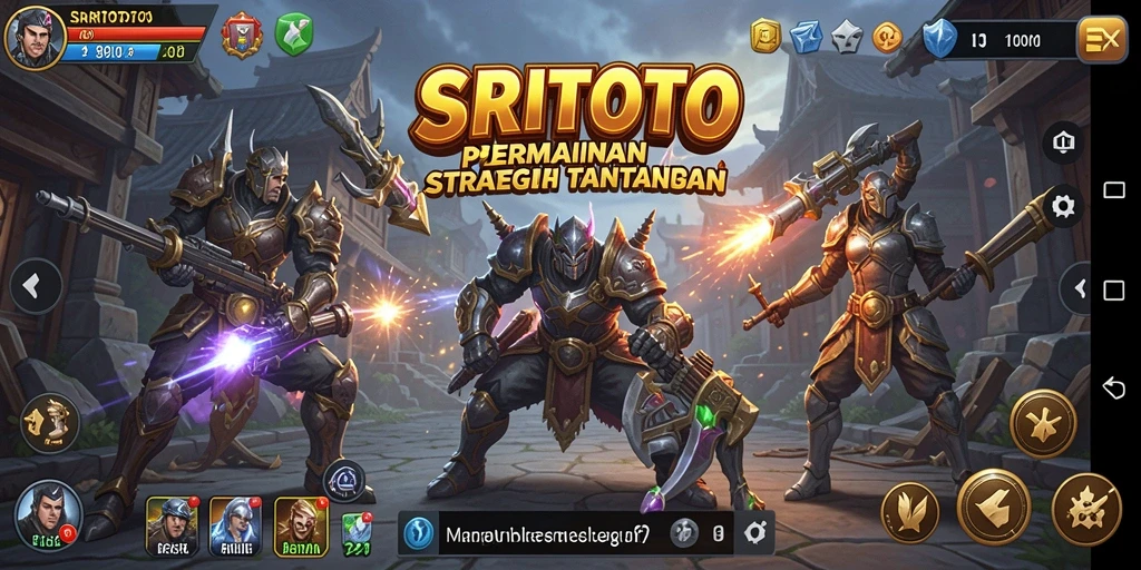 Tampilan gameplay SRITOTO yang menegangkan dan penuh strategi.